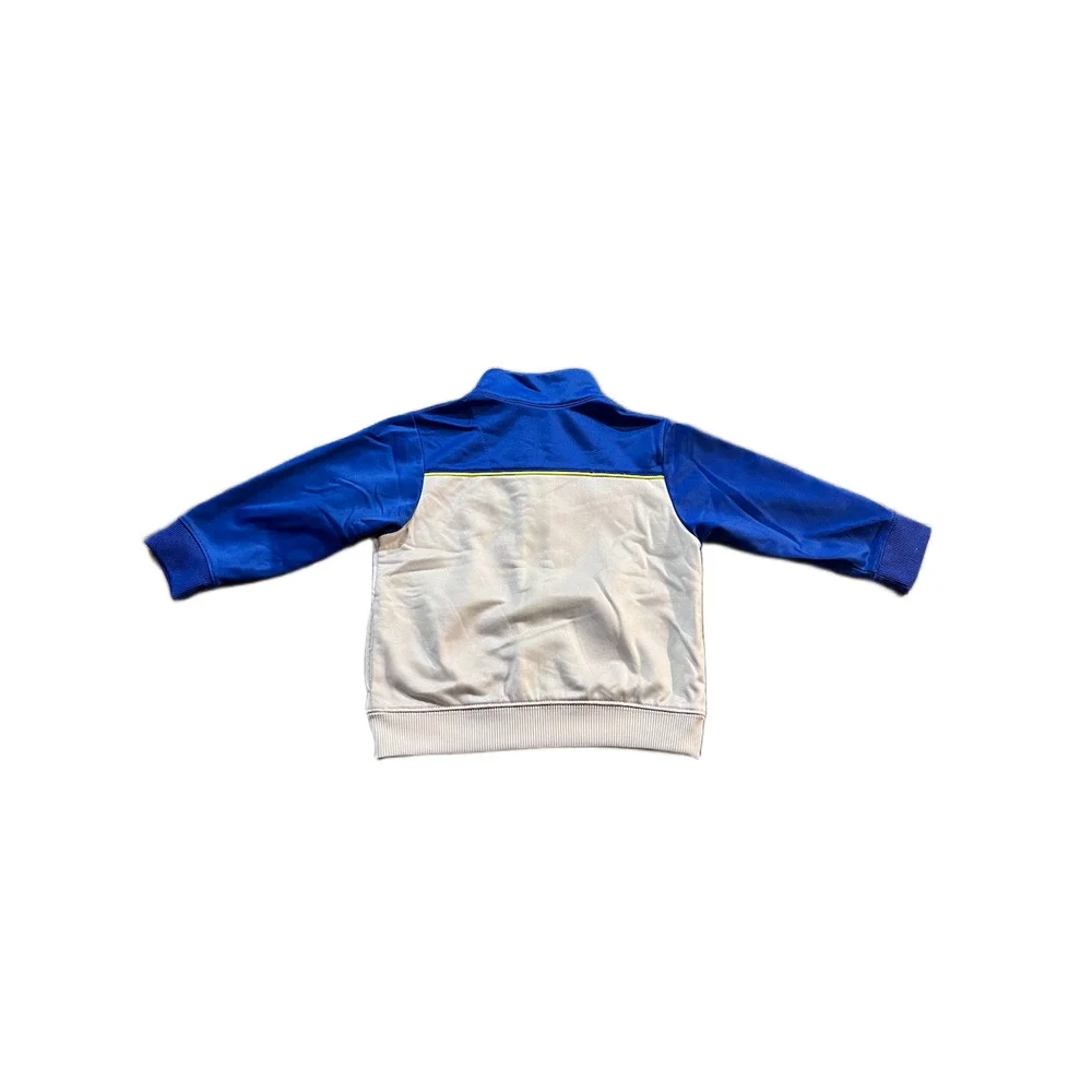 Nike Boys Infant Track Jacket - Size 18 Months Blue Gray Volt